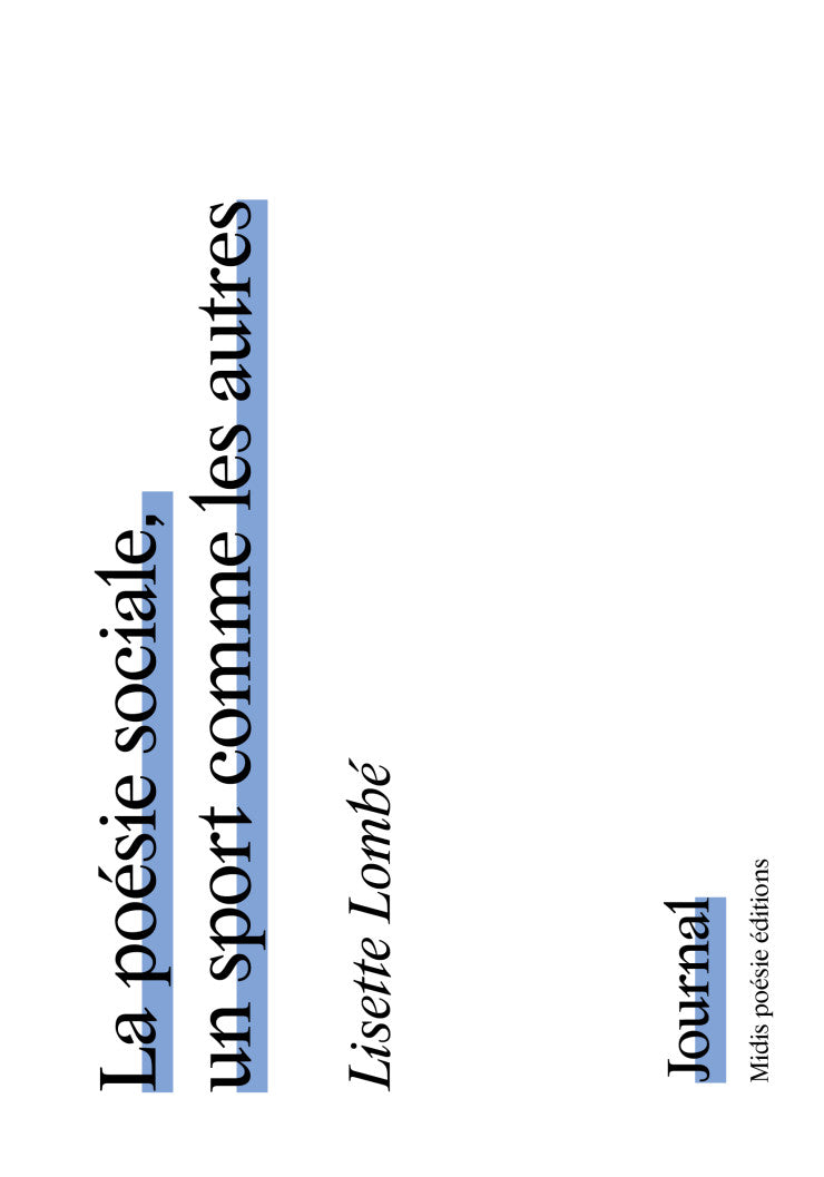 La poésie sociale, un sport comme les autres
